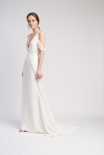 sabine skirt & sleeves dress photo 1