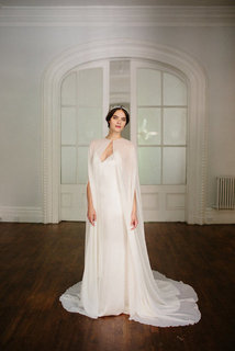 annika cape dress photo 1