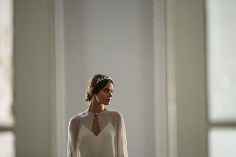 annika cape dress photo 3