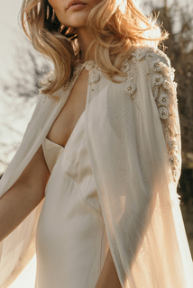 aubrey cape dress photo 1