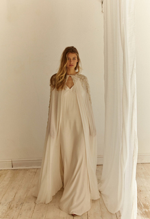 aubrey cape dress photo 3