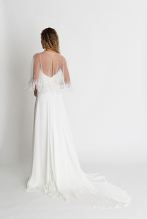 wren capelet dress photo 2