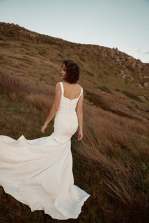 violet dress photo 3