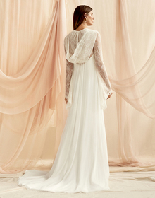 marion cape dress photo 2