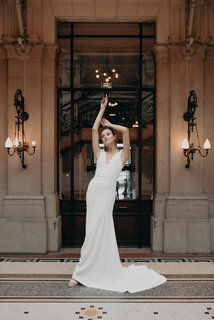 orchid  dress photo 1