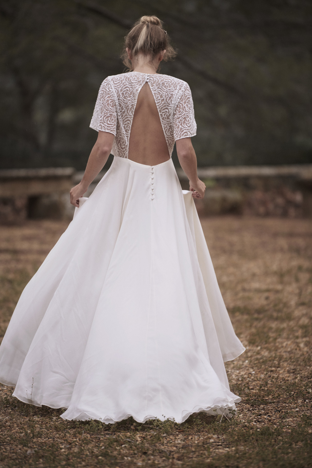 she walks in beauty dress photo