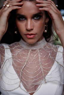 layne collar dress photo 3