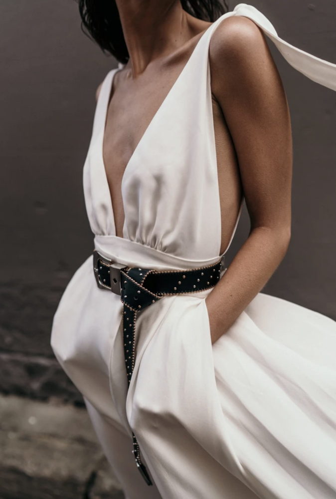 the sandon - silk dress photo