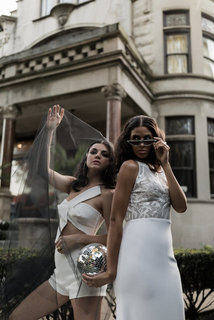 bombshell playsuit dress photo 3