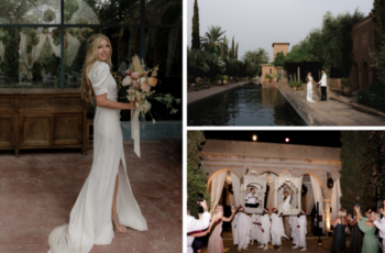 magic wedding in morocco  inspiration photo