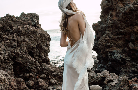 spotlight on slip gowns inspiration photo