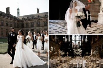 inside perrie & marks' chic sydney wedding inspiration photo
