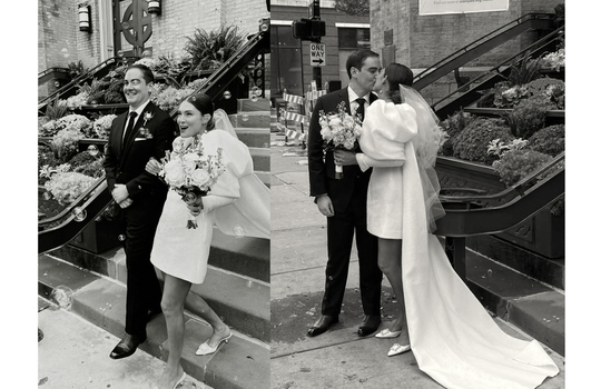 inside catherine and tommy's chicago wedding inspiration photo