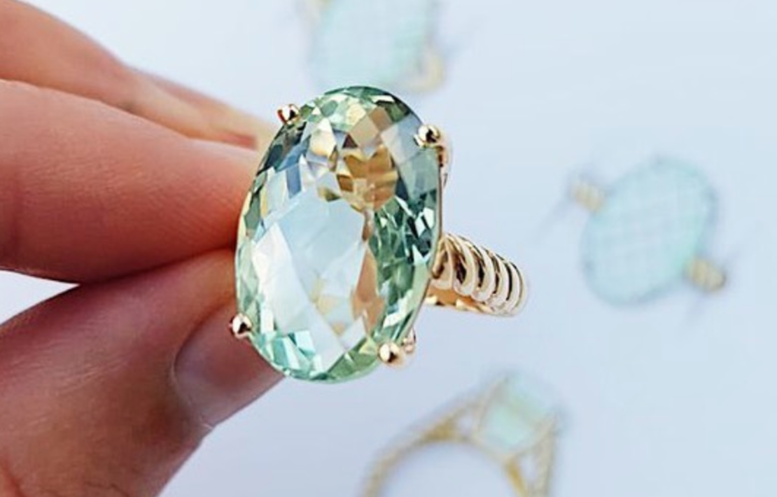 alternative engagement rings inspiration photo