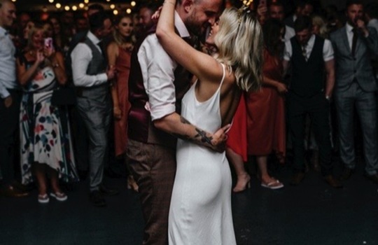 amber and sam's urban  wedding inspiration photo 6