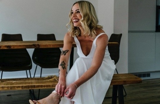 amber and sam's urban  wedding inspiration photo 3