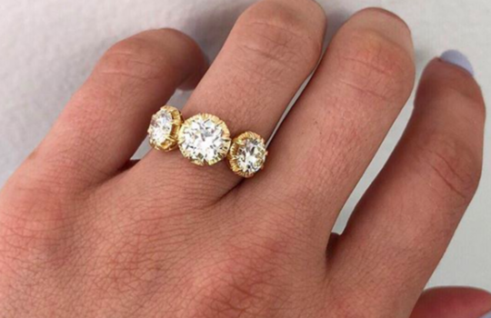 alternative engagement rings inspiration photo 10