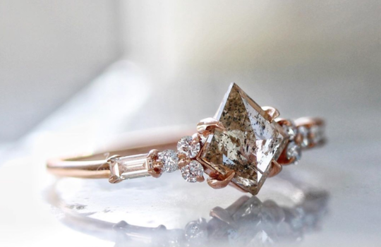 alternative engagement rings inspiration photo 9