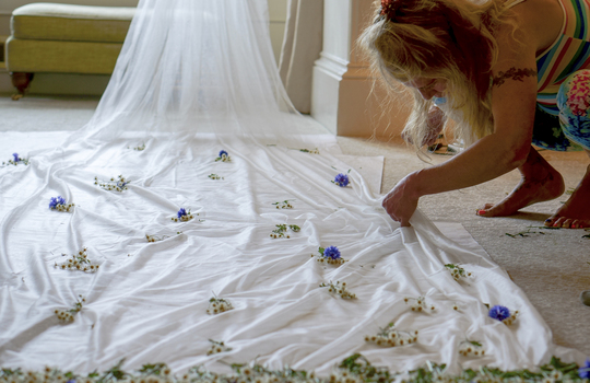 tilly and josh's bohemian country wedding inspiration photo 6