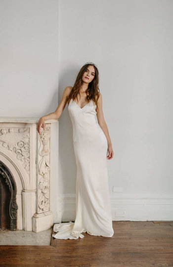 spotlight on slip gowns inspiration photo 9