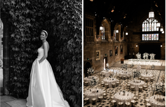 inside perrie & marks' chic sydney wedding inspiration photo 10