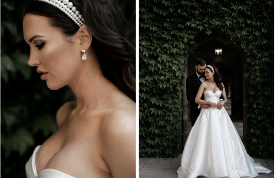 inside perrie & marks' chic sydney wedding inspiration photo 9