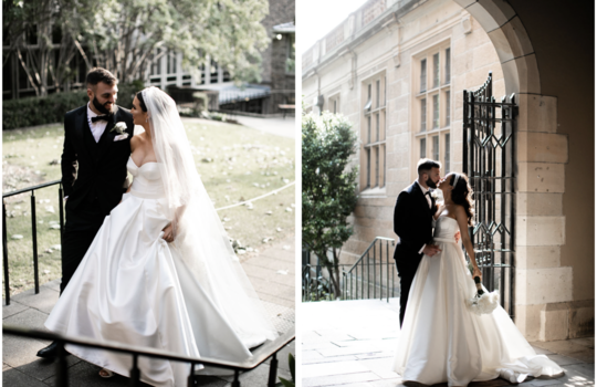 inside perrie & marks' chic sydney wedding inspiration photo 7