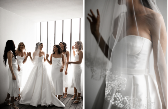 inside perrie & marks' chic sydney wedding inspiration photo 1