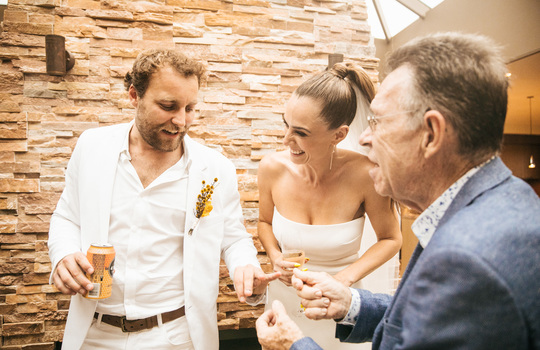 nothing rained on hayley & tom's parade inspiration photo 5