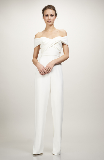 9 bridal jumpsuits we love right now inspiration photo 6