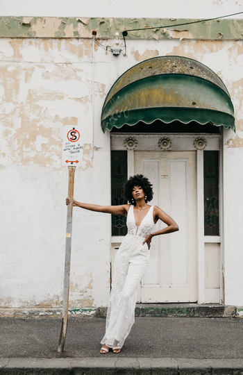 9 bridal jumpsuits we love right now inspiration photo 5