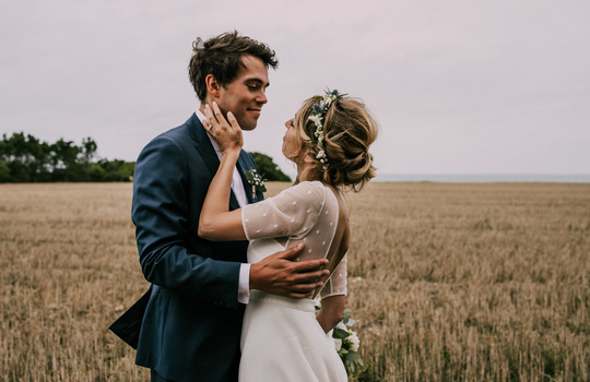 zoe and francois- xavier's wedding on the day of holy love  inspiration photo 4