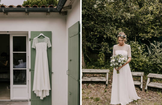 zoe and francois- xavier's wedding on the day of holy love  inspiration photo 3