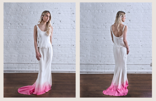 top 10  colourful bridal dress ideas inspiration photo 9