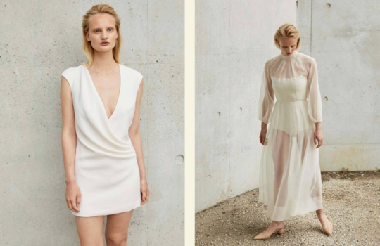 top 4 sustainable wedding dress designers for the eco-friendly bride inspiration photo 2