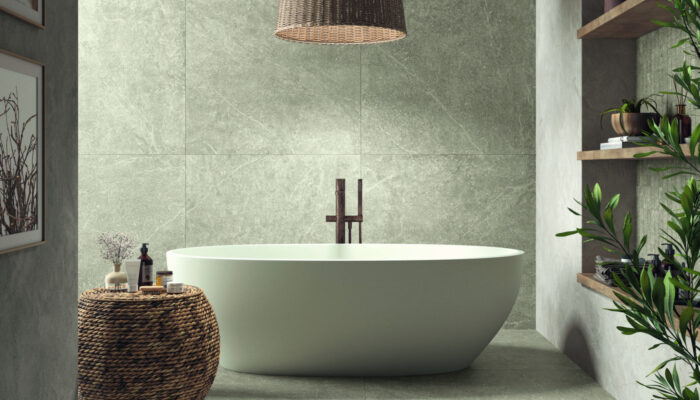 Image PIETRA ANTICA CPA10 R44 MS SMOKE bagno - TEBE Tegelgroothandel 