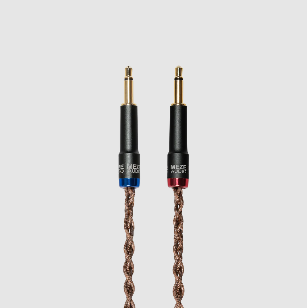 Meze mono 3.5 mm to 4.4 balanced copper plated PCUHD premium cable 1.3m