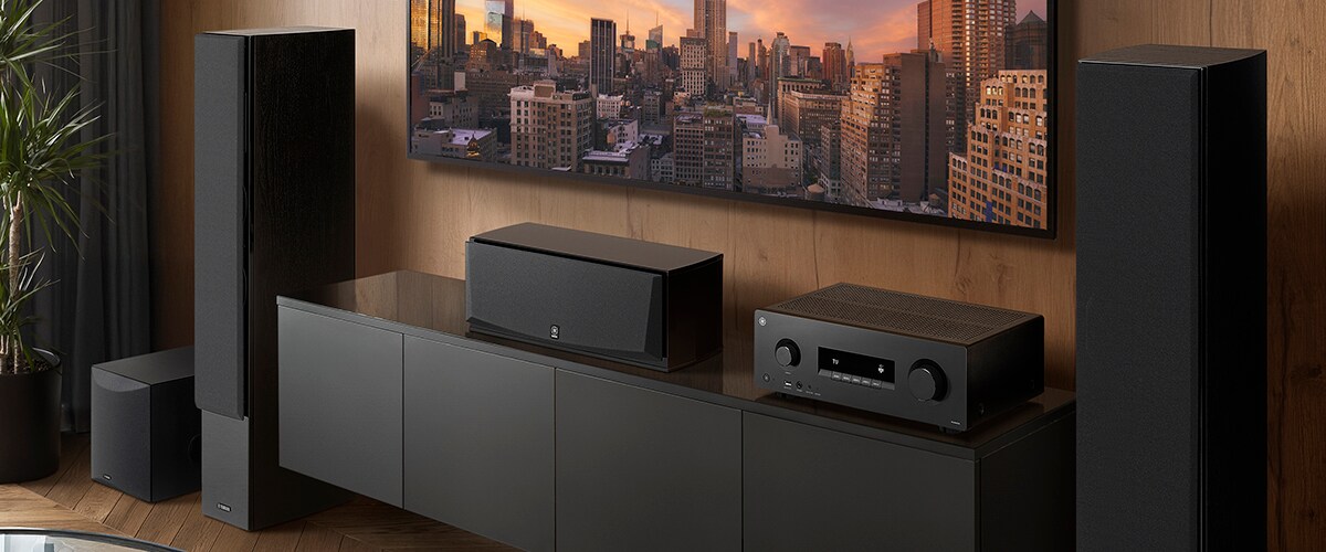 Yamaha RX500A v sestavě domácího kina