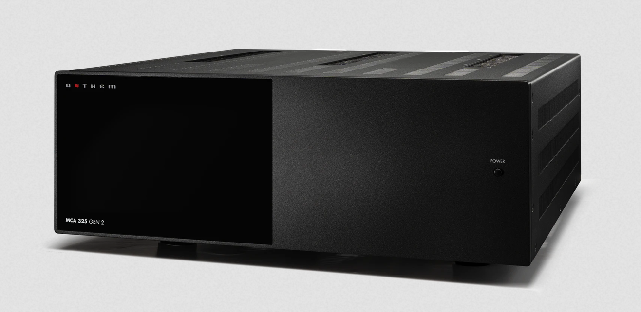 Anthem MCA 325 Gen 2 trojkanálový výkonový zosilňovač s výkonom 225 W na kanál