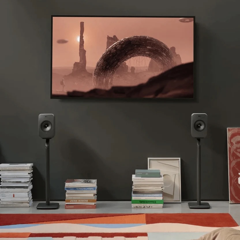 Detail stojanu S1 pro KEF LSX II