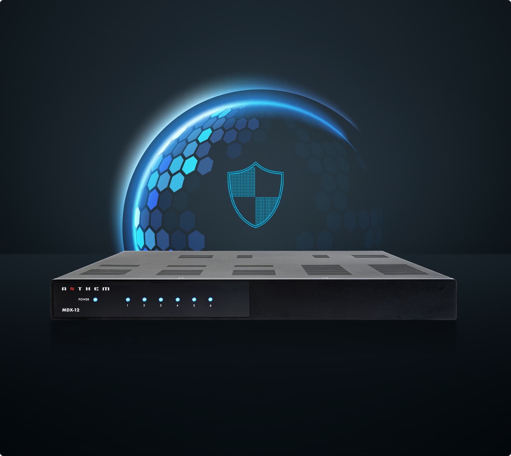 Anthem MDX-12 Built-in Protections for Reliable Performance ochrana proti nadproudu a teplotním či napěťovým anomáliím