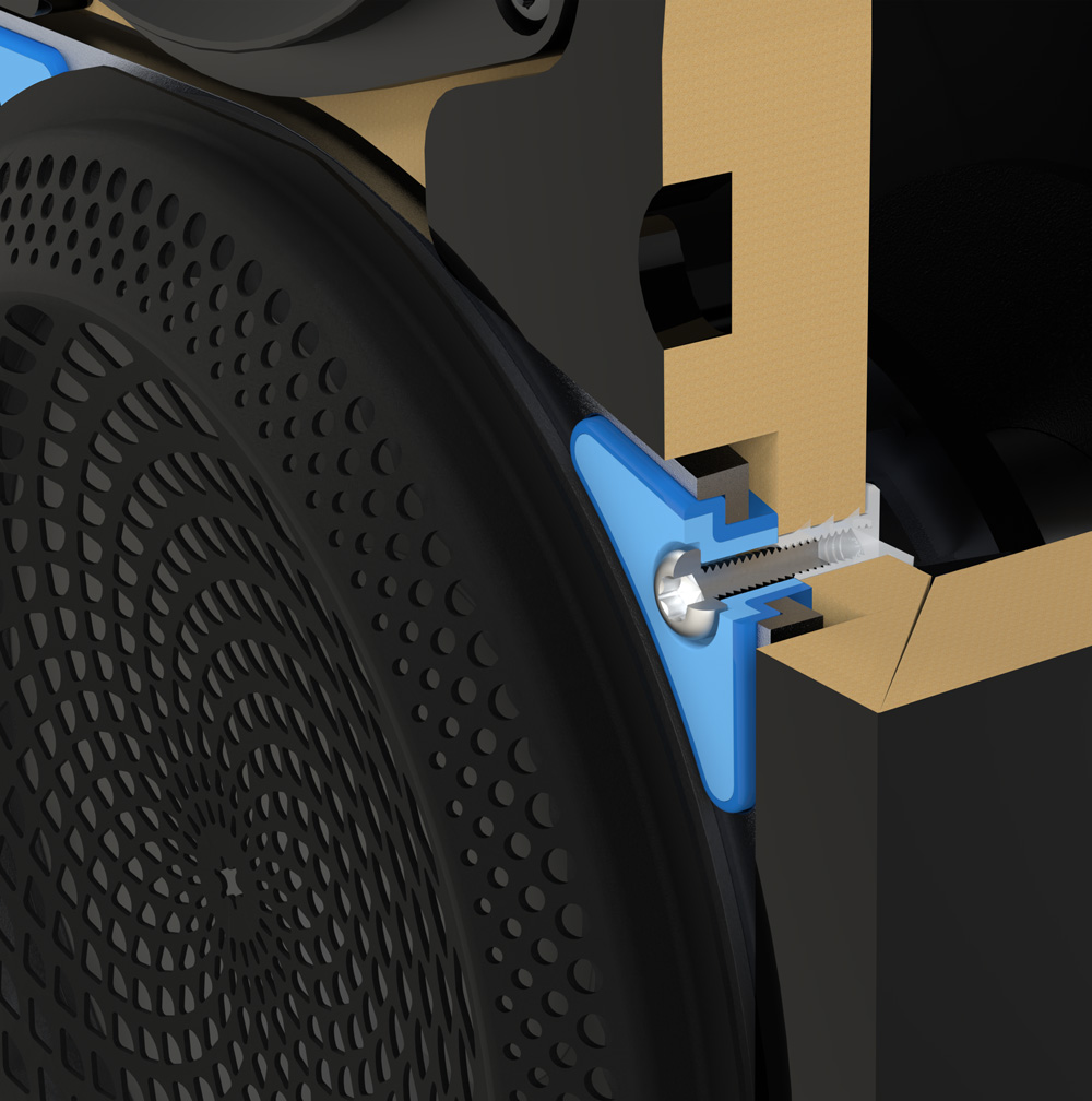 Advanced SHOCK-MOUNT mechanické oddelenie Paradigm Founder 40B