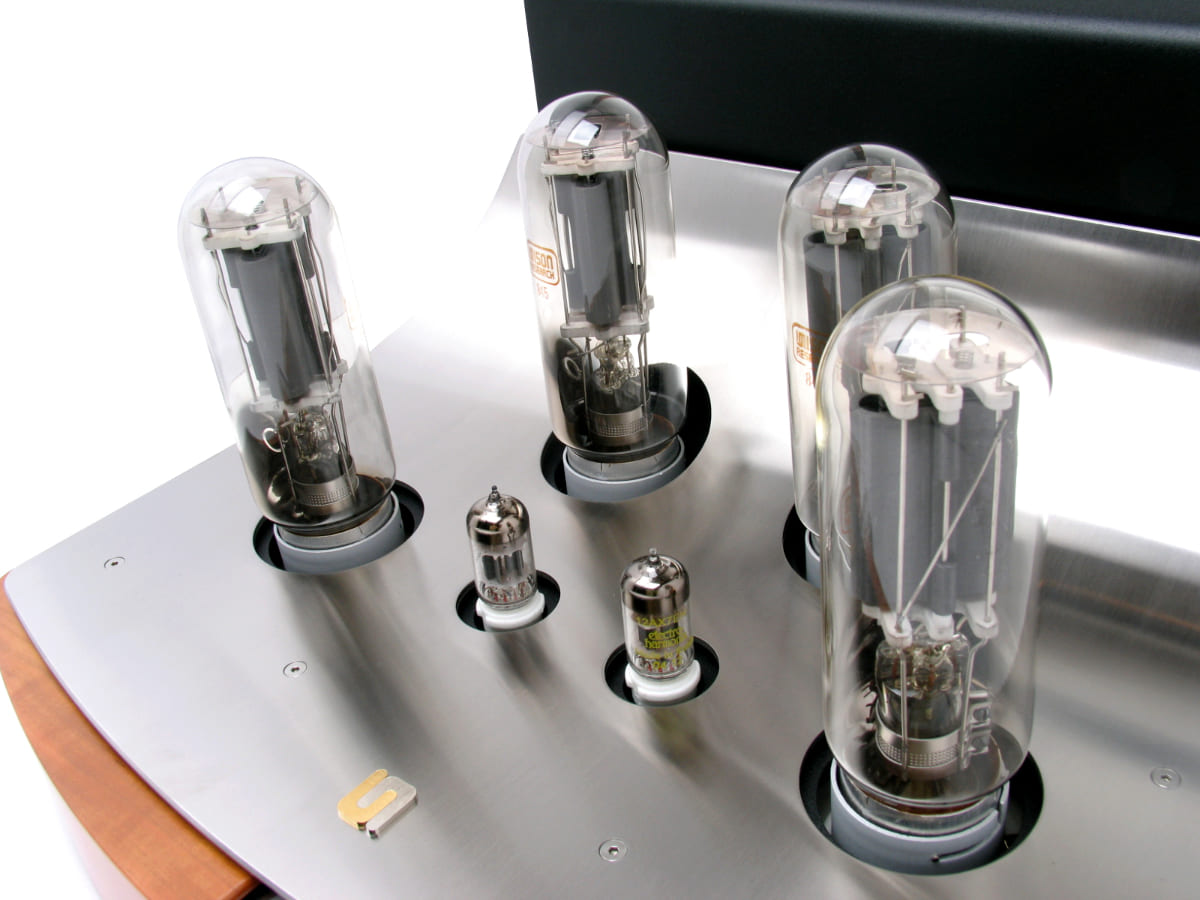 Unison Research Reference Mono detail výkonových elektrónok 845