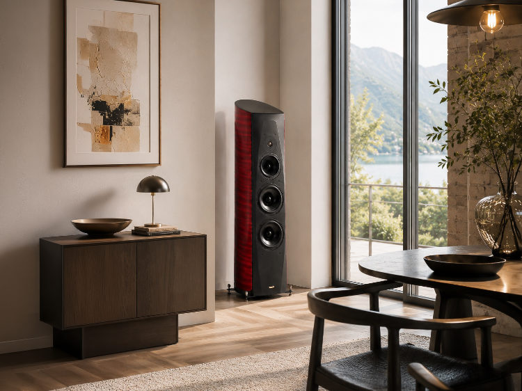 Opera Grand Callas Edizione Speciale v elegantním obývacím pokoji