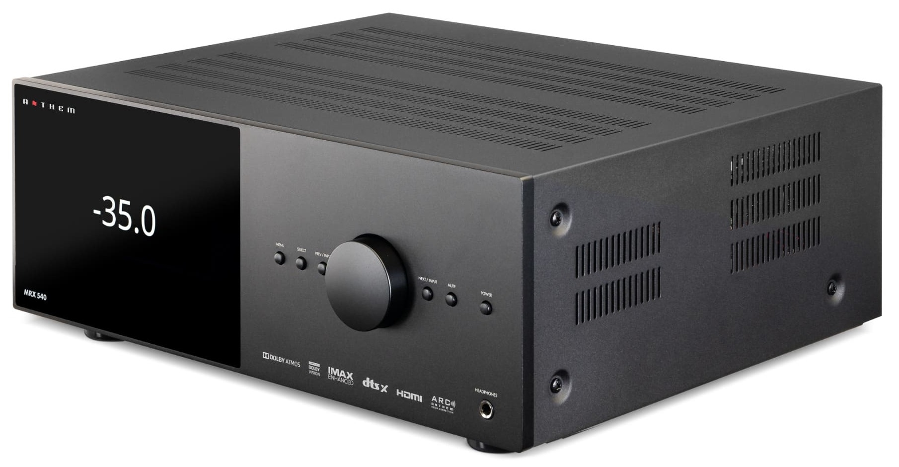 Anthem MRX 540 8K prémiový päťkanálový AV receiver s HDMI 2.1 a ARC Genesis