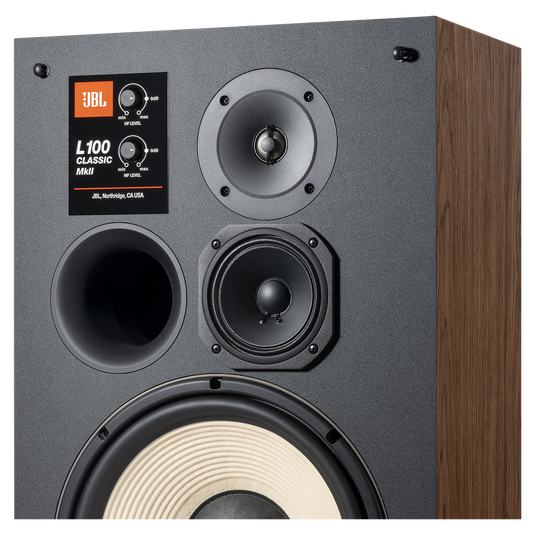 Středový a výškový reproduktor JBL L100 Classic MkII s regulátory