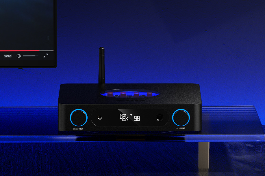 Nastaviteľné RGB osvetlenie FiiO K13 s preskleným horným oknom