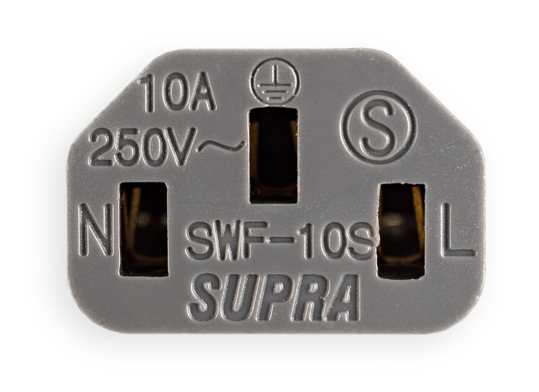 Uhlový Schuko konektor Supra SW-EU A