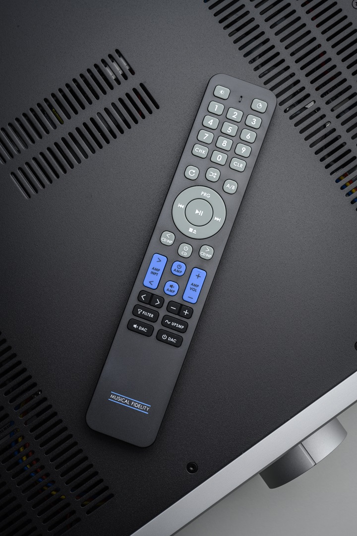 Dálkové ovládání M Series pro zesilovač M6xi