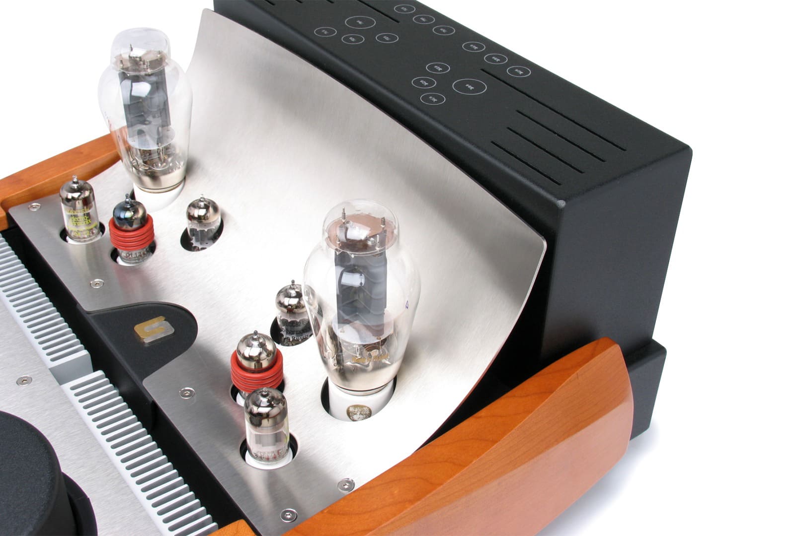 Unison Research Reference Pre detail elektrónkovej časti predzosilňovača